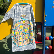Bespoke circular hopscotch pitch dress