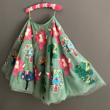Bespoke printed tutu with number tree transfers.