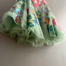 Bespoke printed tutu with number tree transfers.