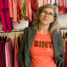 Bint slogan ladies t shirt for outstanding old women