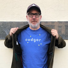 Codger slogan t shirt for older men