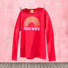 'Fish Wife' ladies t shirt for spirited older women