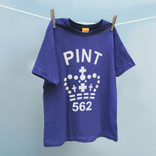 Range of single Pint organic cotton t shirts for men and women