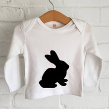 Easter bunny child's organic t shirt