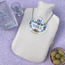 Vodka decanter label hot water bottles