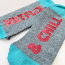 Netflix & Chill 'Feet Up socks' set of two pairs