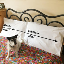 Dog lovers' pillowcase set for dogs and their owners