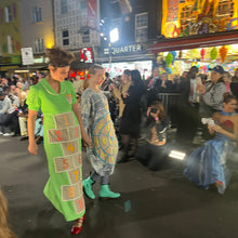 Hopscotch floor length vintage dress