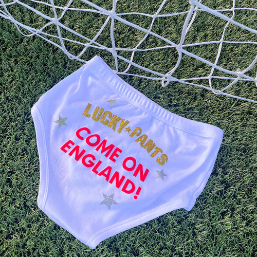 'COME IN ENGLAND!' LUCKY PANTS