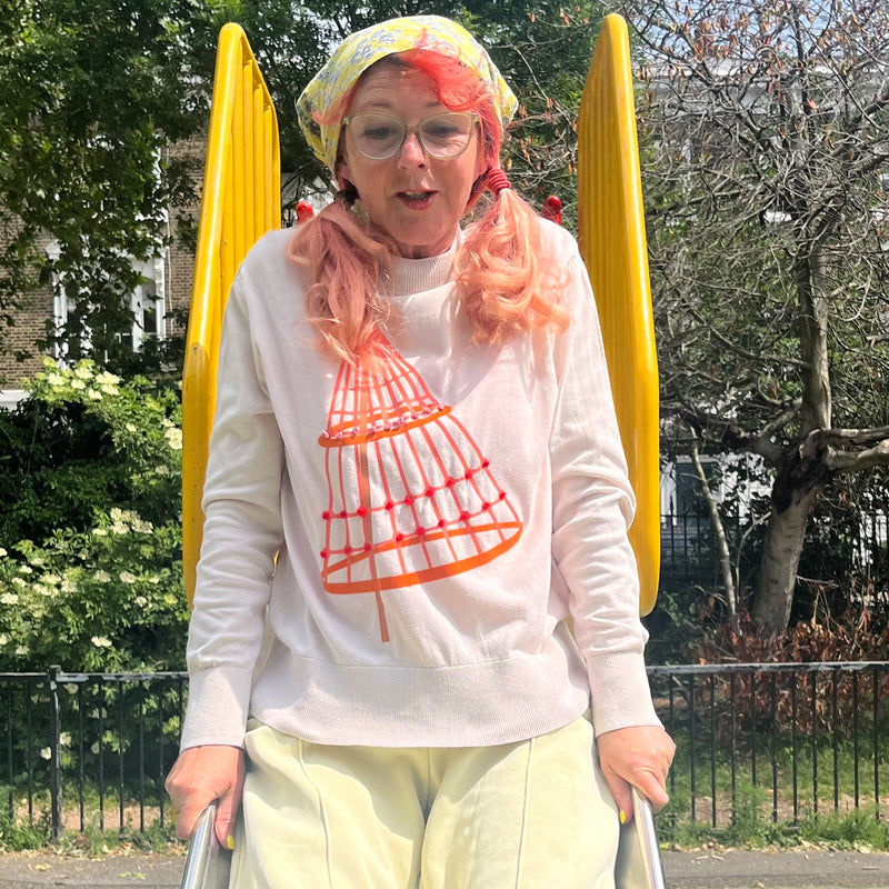 Witches Hat' climbing-frame jumper – TwistedTwee1