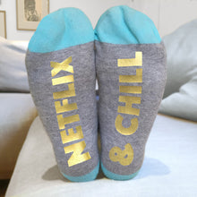 Netflix & Chill 'Feet Up socks' set of two pairs