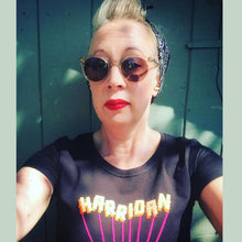 Harridan slogan ladies t shirt for inspiring older women