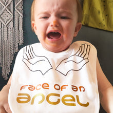 Face of an Angel bib for babies