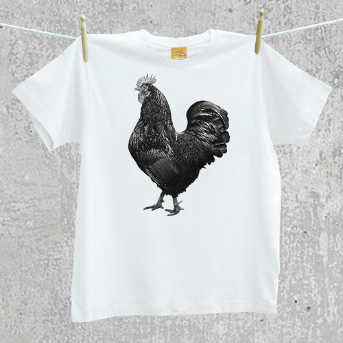 Organic Cockerel men's t shirt