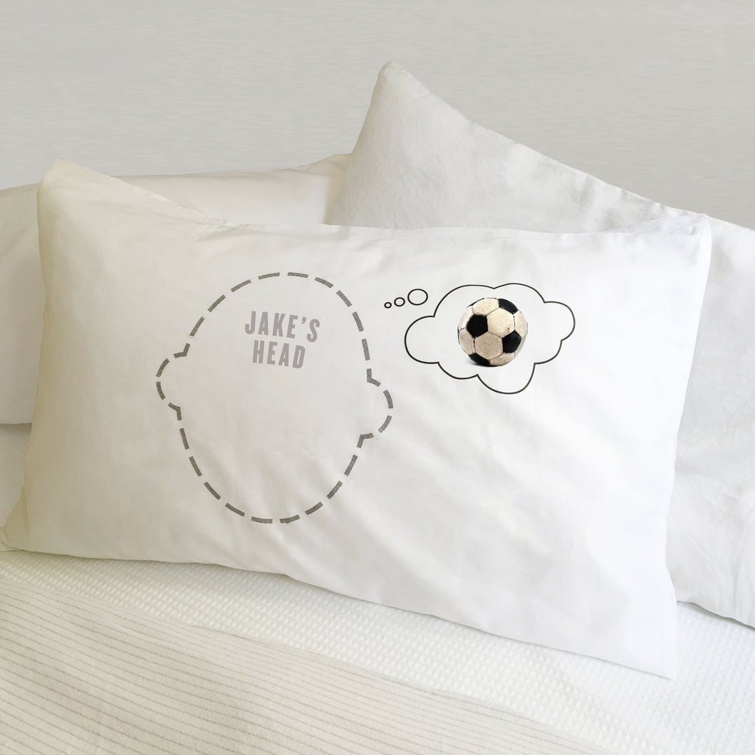 Football Dreams pillowcases for footie fans