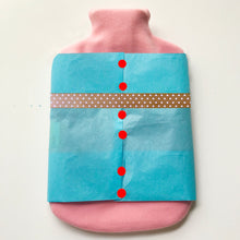 Sherry decanter label hot water bottle