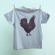 Cockerel & Chick matching t shirt twinset for dad and baby / child