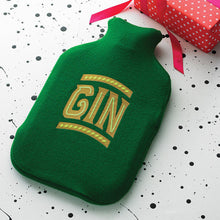 Gin and Pint Hot water bottle cover set