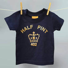Gold Pint and Half Pint Twinset for parents babies and children