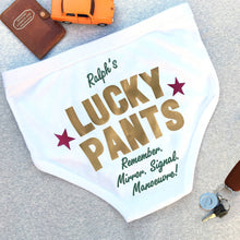 Davy Russell's Lucky Pants for horse races, exams, interviews, first dates etc.