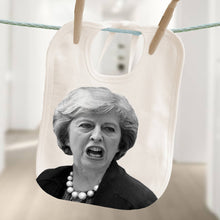 Theresa May political baby bib