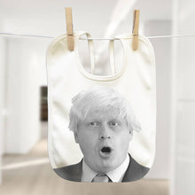 Boris Johnson political baby bib