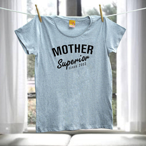 Personalised mum t shirt - Mother Superior