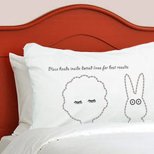 Pillowcase for a child and their favourite toy - Bunny and Me