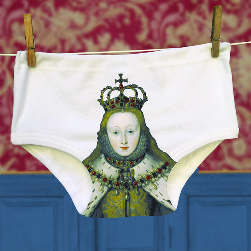 Queen Elizabeth Portrait Pants for men and women