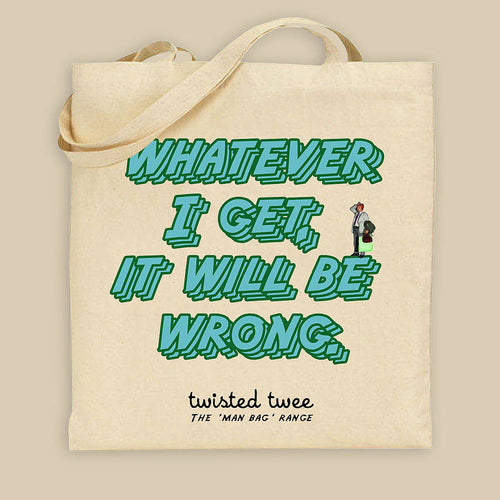 'Wrong' bag for the useless male shopper