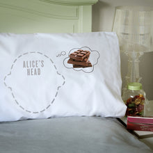 Chocoholic dream bubble Headcase pillowcase