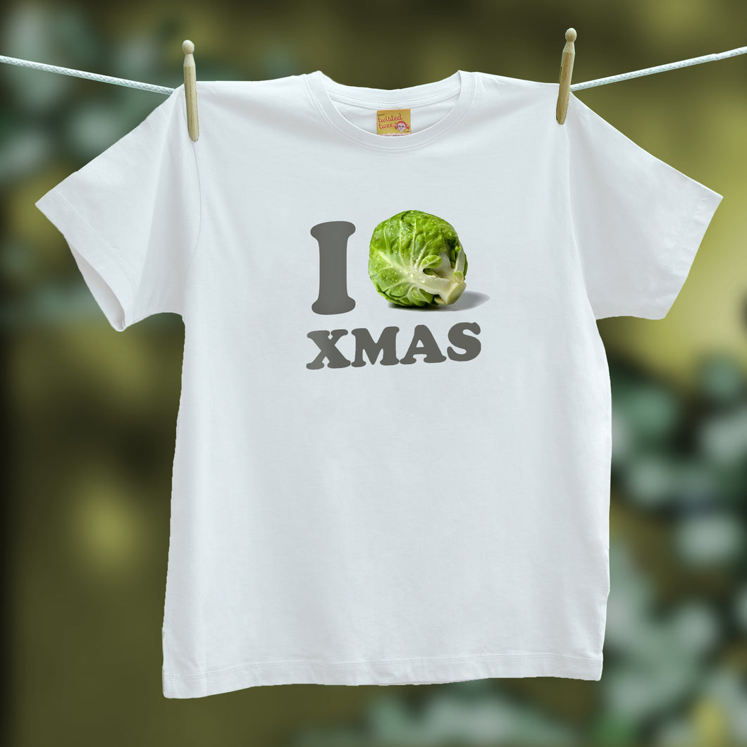 I Love Sprouts Christmas t shirt / jumper