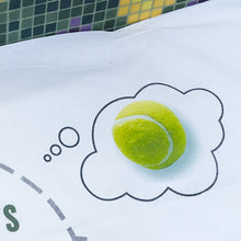 Pillowcase for tennis lover-  Tennis Dreams Headcase